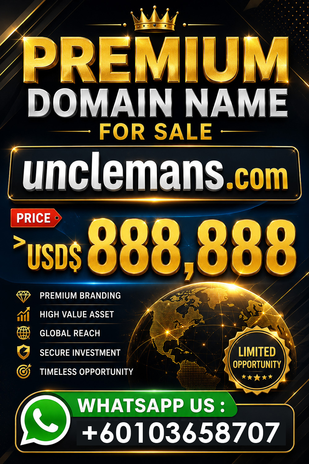 Premium Domain For Sale